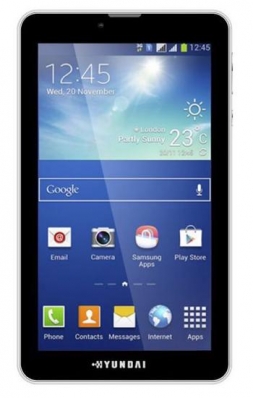 Tablet Hyundai Maestro HDT-7427G - 1/8GB - Wi-Fi + Sim - 7" - Branco
