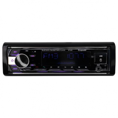 Toca Radio MP3 Ecopower EP-650 - 45W - USB/SD/Aux - - FM