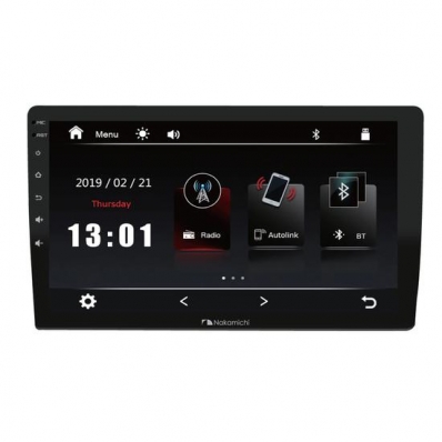 Toca Radio MP3 Nakamichi NAM1700MX - 50W - USB - - AM/FM - 10"