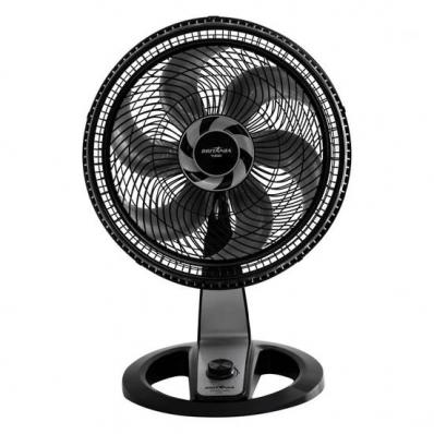 Ventilador de Mesa Britania BVT410 - 155W - 40CM - 220V - Preto e Prata
