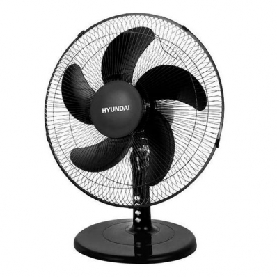 Ventilador de Mesa Hyundai HY-FD40ABW - 50W - 40CM - 110V - Preto