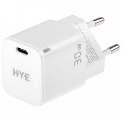 Adaptador de Tomada Hye C43 USB-C de 30 Watts - Branco