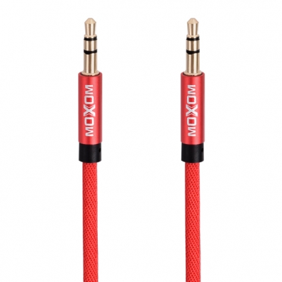 Cabo Auxiliar Moxom MX-AX31 P2 X P2 - Vermelho