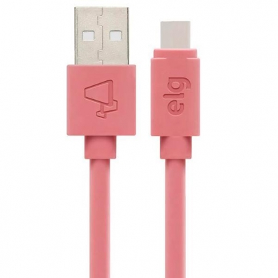 Cabo USB-C Elg TC15PKMAX 1.5 Metros - Rosa
