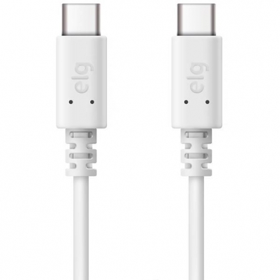 Cabo USB-C Elg TC2TC 1 Metro - Branco