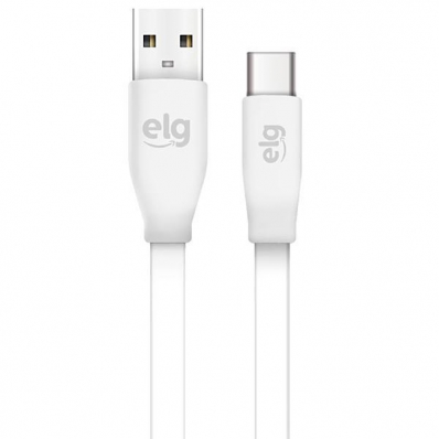 Cabo USB-C Elg Tcusbe 1.25 Metros - Branco