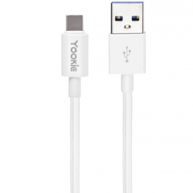 Cabo USB-C Yookie CB1 1 Metro - Branco