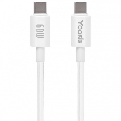 Cabo USB-C Yookie CB27 1.2 Metros - Branco