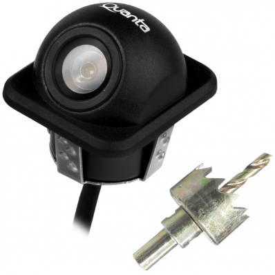 Camera de Re Quanta QTCRDO35 com Sensor Cmos 1/4" - Preta