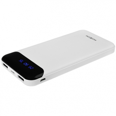 Carregador Portatil Moxom MX-PB41 10.000 Mah 2 Saidas USB - Branco