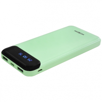 Carregador Portatil Moxom MX-PB41 10.000 Mah 2 Saidas USB - Verde