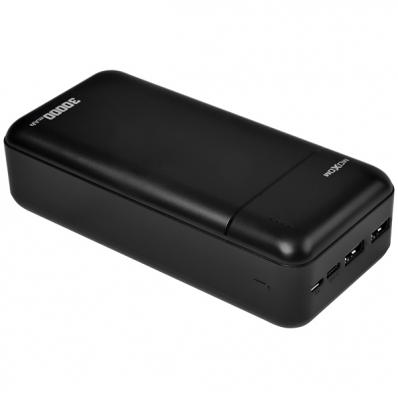 Carregador Portatil Moxom MX-PB55 30.000 Mah 2 Saidas USB - Preto