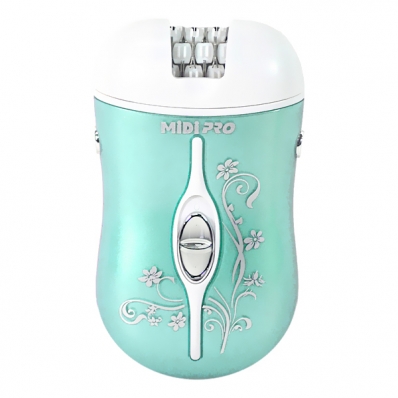 Depilador Midi Pro MDP-03EPILATOR 3 Em 1 Recarregavel - Azul/Branco