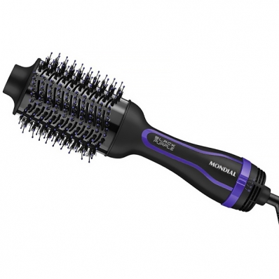 Escova Eletrica Mondial Black Purple Line ES-08 3 Em 1 com 1.200 Watts 127V ~ 60HZ - Preta/Roxa