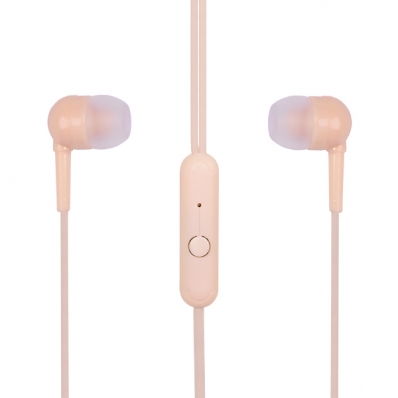 Fone de Ouvido Moxom MX-EP55 com Microfone e Cabo de 1.2 Metros - Rosa