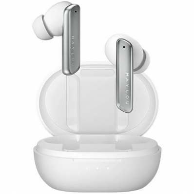 Fone de Ouvido Sem Fio Haylou W1 com Bluetooth e Microfone - Branco