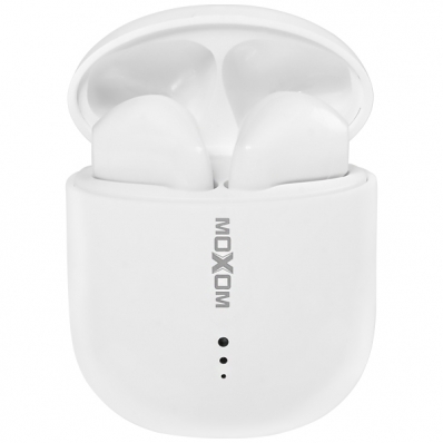 Fone de Ouvido Sem Fio Moxom MX-TW19 com e Microfone - Branco