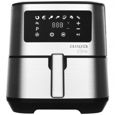 Fritadeira Eletrica Aiwa AW-FT22 1.700 Watts 220V ~ 50/60 HZ - Preta/Prata