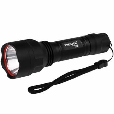 Lanterna LED Prosper P-1002 8.500 Watts Recarregavel - Preta