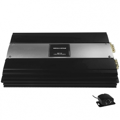 Módulo Automotivo Megastar MAP-5100 de 16.000 Watts 4 Canais - Preto/Prata