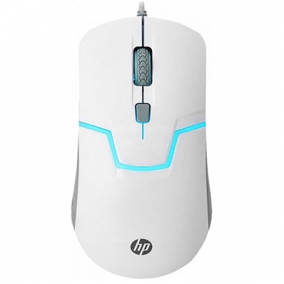 Mouse Gamer HP M100 USB Ate 1.600 Dpi - Branco