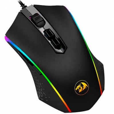 Mouse Gamer Redragon Memeanlion Chroma M710 USB Ate 10.000 Dpi com Backlight RGB Chroma - Preto