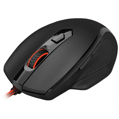 Mouse Gamer Redragon Tiger 2 M709-1 USB Ate 3.200 Dpi com Iluminacao Backlight - Preto/Vermelho
