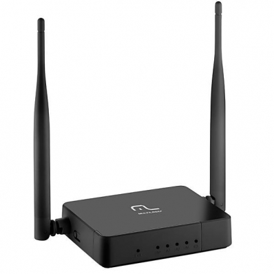 Roteador Wireless Multilaser RE171 300 MBPS Em 2.4GHZ - Preto
