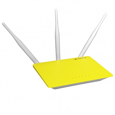 Roteador Wireless Sharelink SL-WR300N3 300 MBPS Em 2.4GHZ - Amarelo/Branco