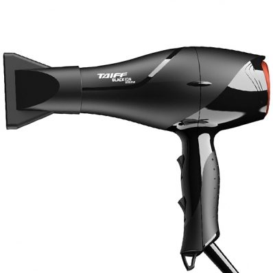 Secador de Cabelo Taiff Black Ion 2000 Watts 220 - 230 V ~ 50/60 HZ Preto/Vermelho