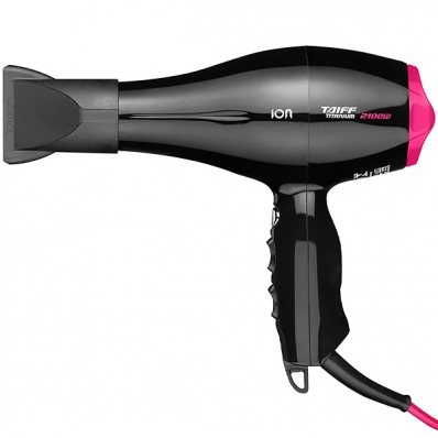 Secador de Cabelo Taiff Titanium 2.100 Watts 127V ~ 50/60 HZ - Preto/Rosa