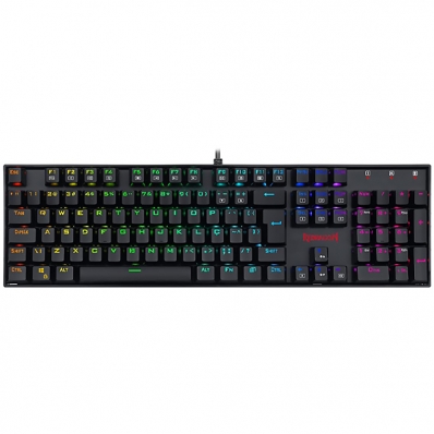 Teclado Gamer Mecanico Redragon Mitra K551RGB-1 Portugues USB com RGB Chroma - Preto