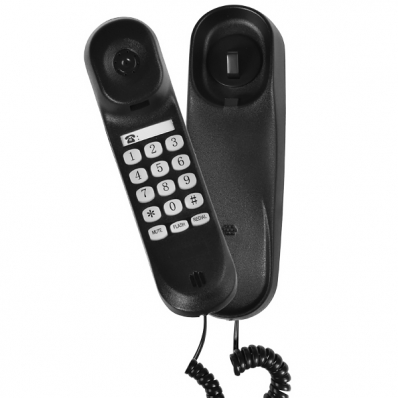 Telefone Fixo Megastar FT308 - Preto
