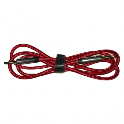 Cabo Auxiliar 3.5 MM 4LIFE FL35SB 1 Metro - Vermelho