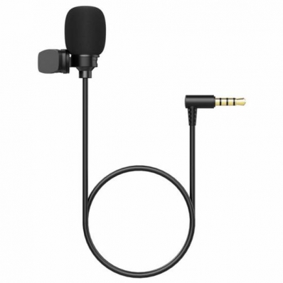 Microfone Havit HV-MC361 Lapela Preto
