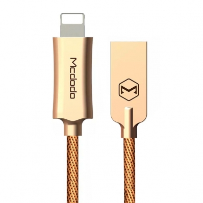 Cabo USB-A para Lightning Mcdodo CA3920 - Ouro 1.2 Metros