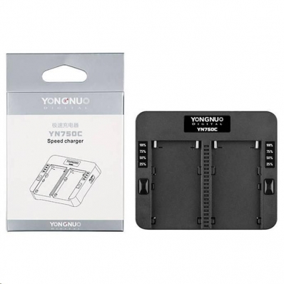 Carregador de Bateria Yongnuo YN750C para Sony Serie L