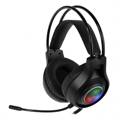 Fone de Ouvido Gamer Moxom MX-EP22 RGB - Preto