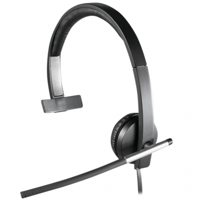 Fone de Ouvido Logitech H650E Mono com Microfone (981-000513)