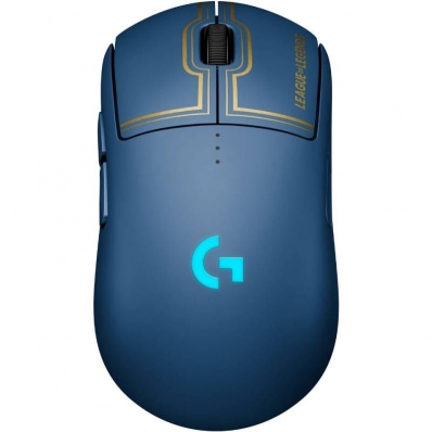 Mouse Gamer Logitech Pro Hero Lol Edition Sem Fio - Azul (910-006450)
