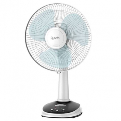 Ventilador de Mesa Quanta QTVMR20 USB Bivolt - Preto