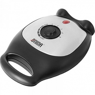 Waffleira Onida ON-424 220V - Prata/Preto