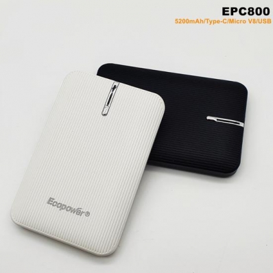 Carregador Portátil Ecopower EP-C800 5200MAH White