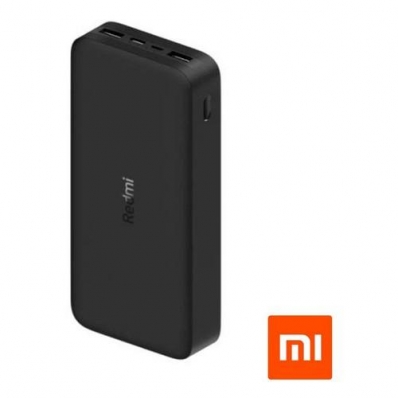 Carregador Portátil Xiaomi PB200LZM 20000MAH Preto