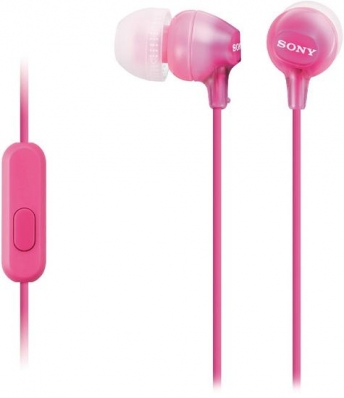 Fone de ouvido Sony MDR-EX15AP Rosa