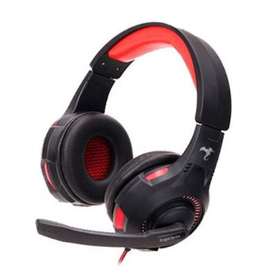 Fone P2 Kolke KGA-345 Killer Preto/Vermelho