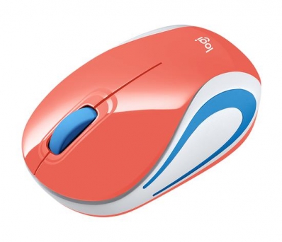 Mouse Logitech M187 Wireless Coral