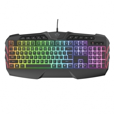 Teclado Gamer Trust GXT 881 Odyss RGB - Preto (Portugues)