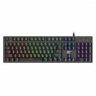Teclado e fone Havit HV-KB858L RGB USB + Fone H763D