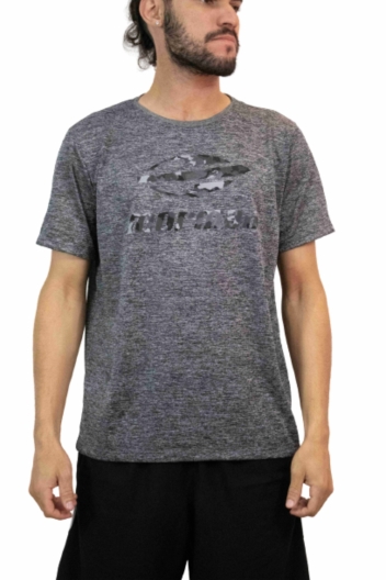 CAMISETA MORMAII RAJADA DRY ESTAMPADA - MASCULINA